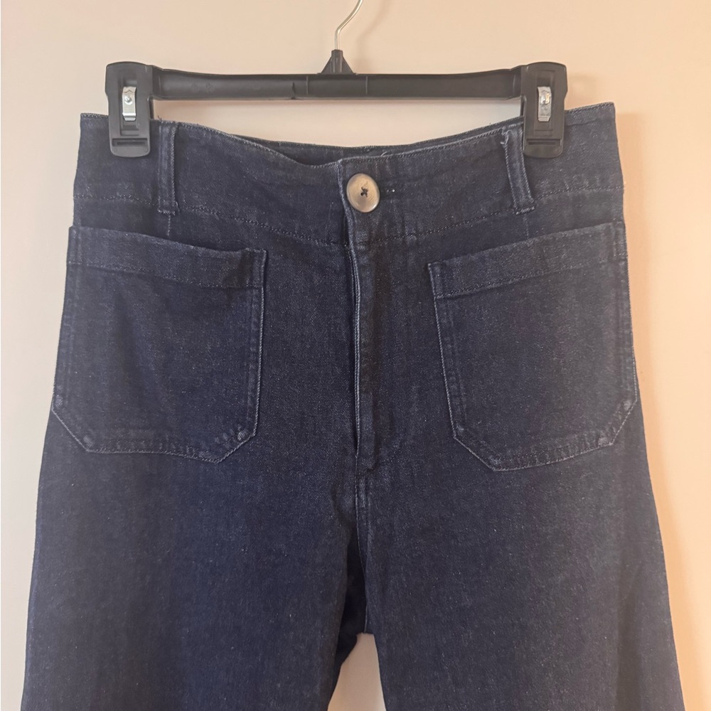 High Rise Dark Blue Women's Jeans